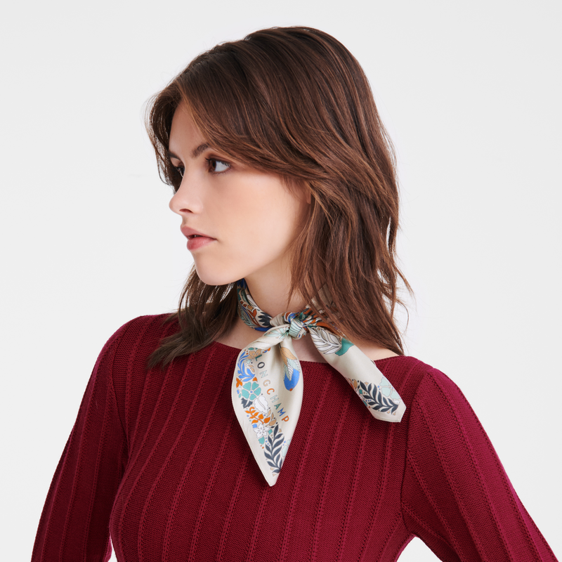 For&ecirc;t Longchamp Silk scarf 50