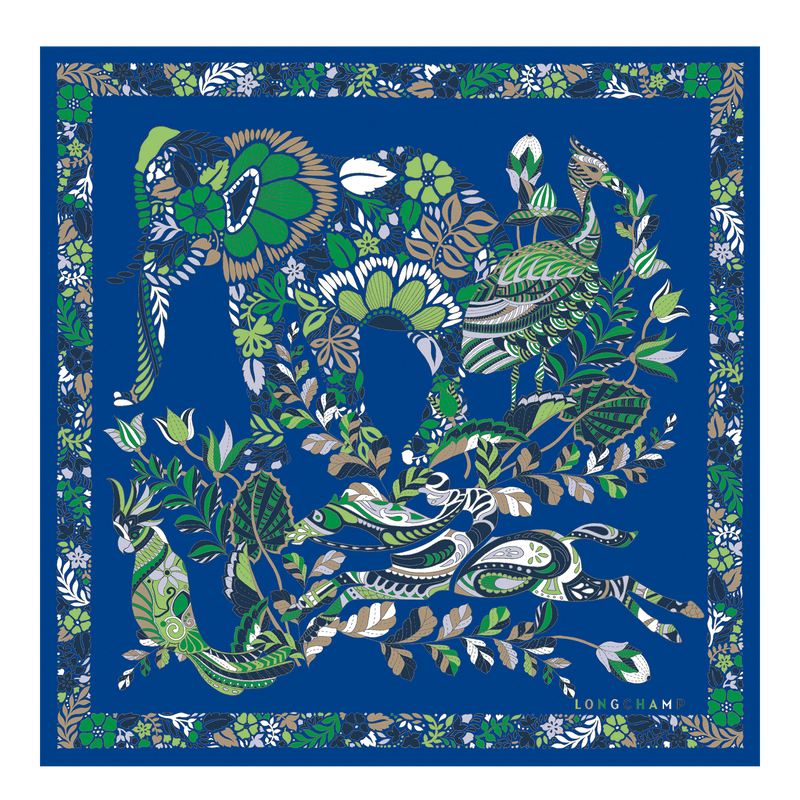For&ecirc;t Longchamp Silk scarf 50