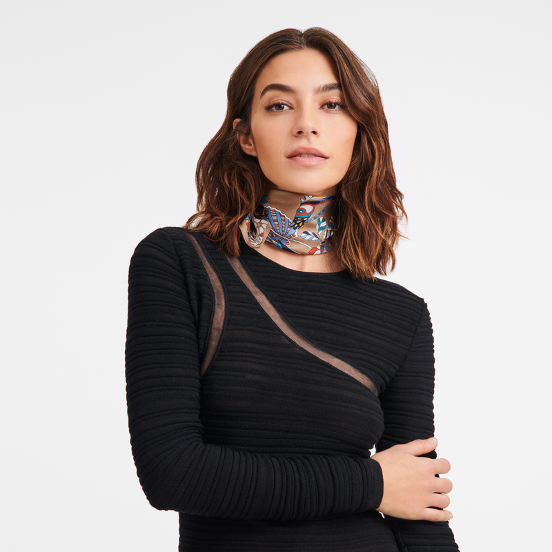 For&ecirc;t Longchamp Silk scarf 50