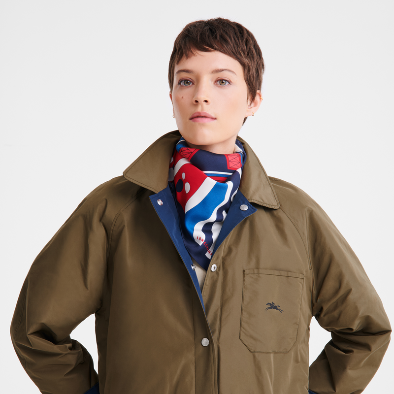 Equestrian Tower Silk scarf 70