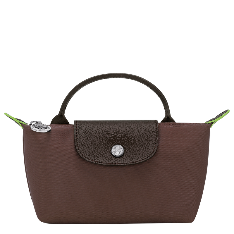 Le Pliage Green Pouch with handle