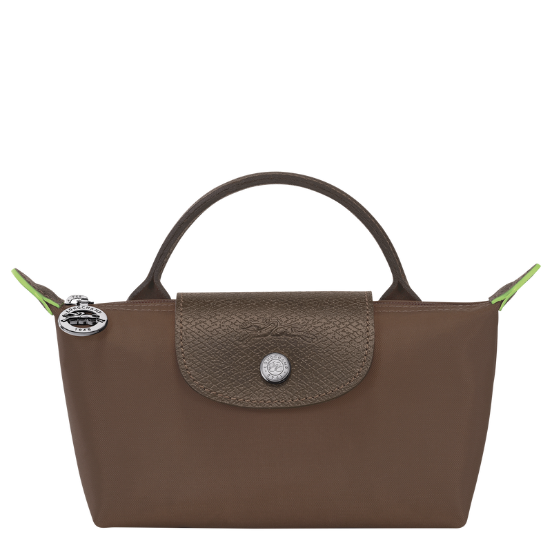 Le Pliage Green Pouch with handle