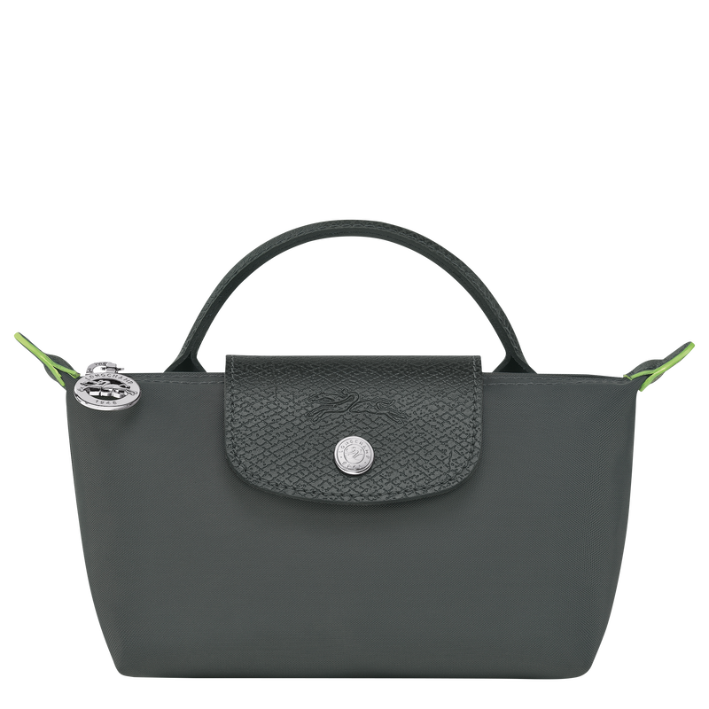 Le Pliage Green Pouch with handle