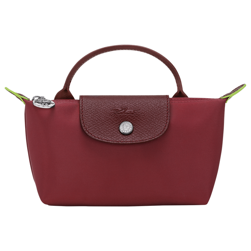 Le Pliage Green Pouch with handle
