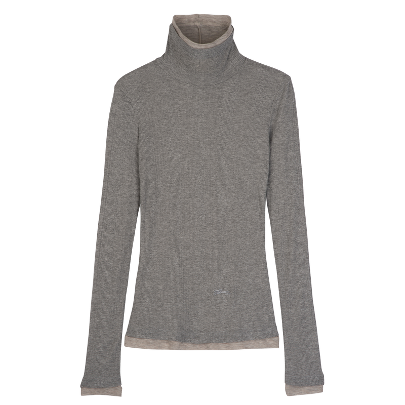Thin turtleneck sweater