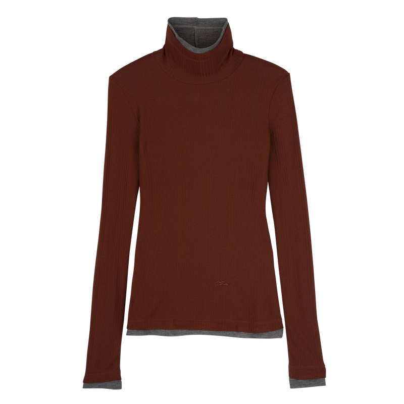Thin turtleneck sweater